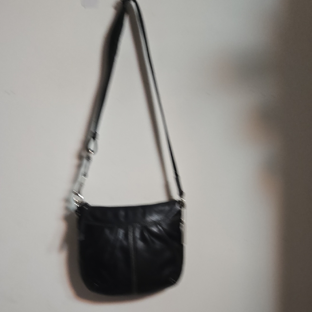 Coach Black Leather Crossbody Bag - Picture 3 of 16